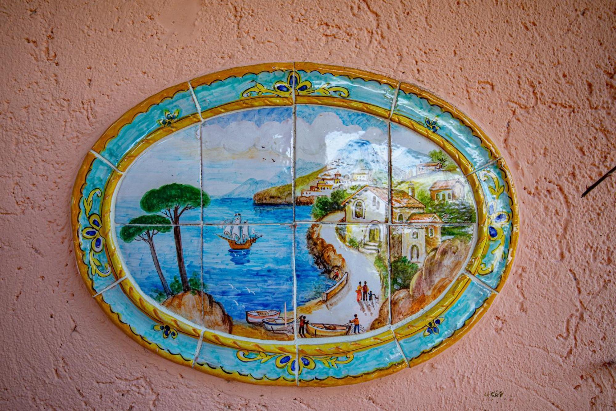 Il Cottage Di Villa Sveva, Splendida Vista Mare 圣托斯特凡诺港 外观 照片