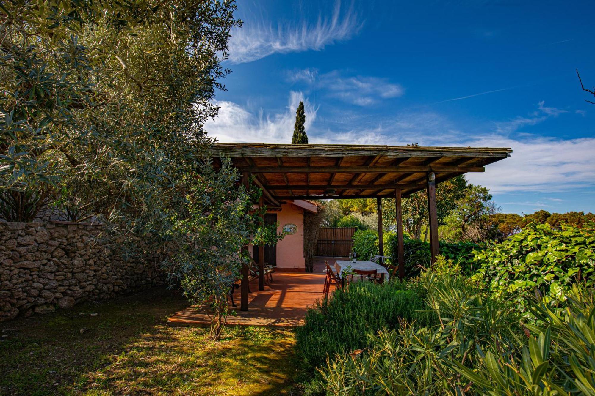 Il Cottage Di Villa Sveva, Splendida Vista Mare 圣托斯特凡诺港 外观 照片