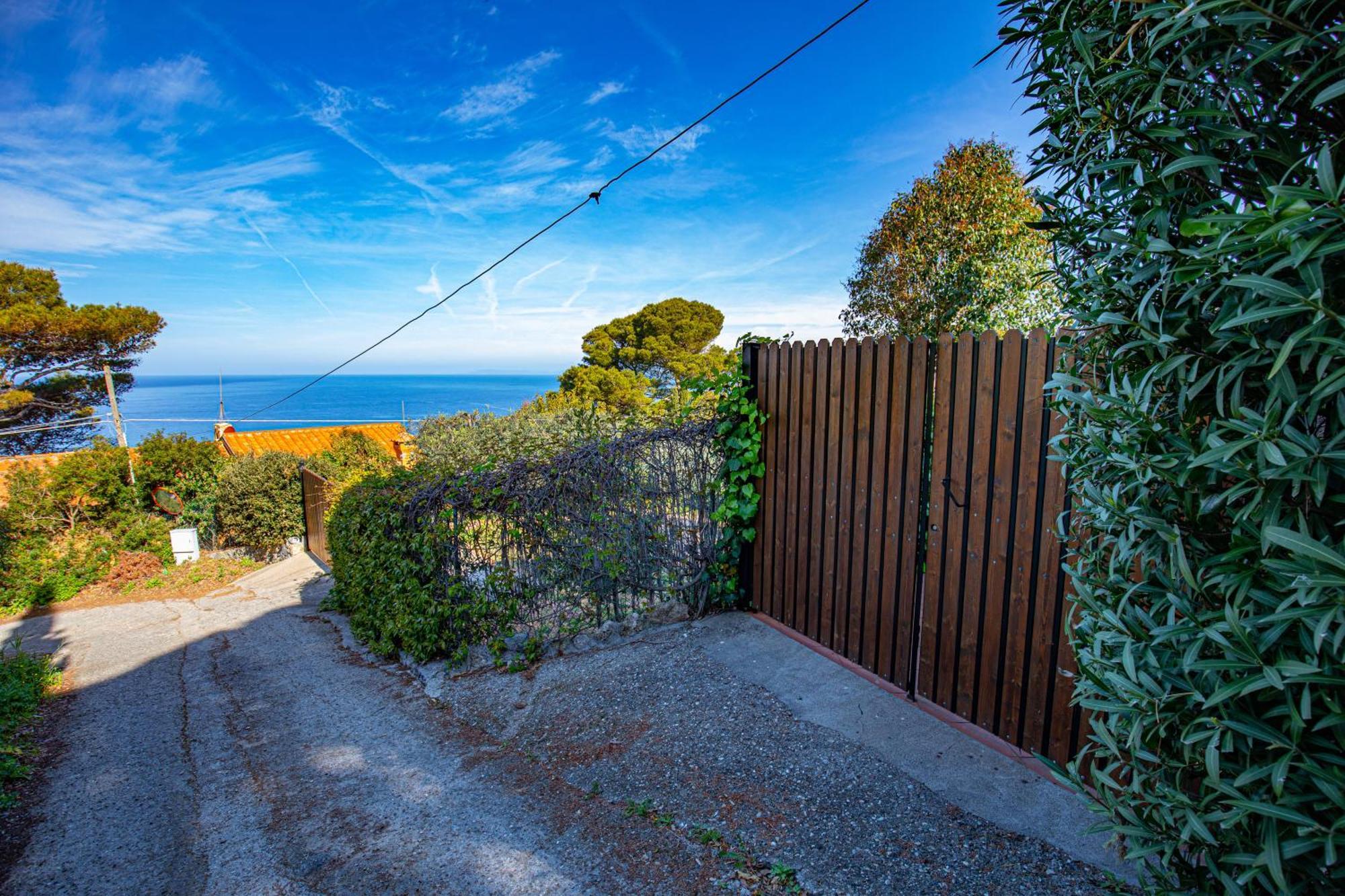 Il Cottage Di Villa Sveva, Splendida Vista Mare 圣托斯特凡诺港 外观 照片