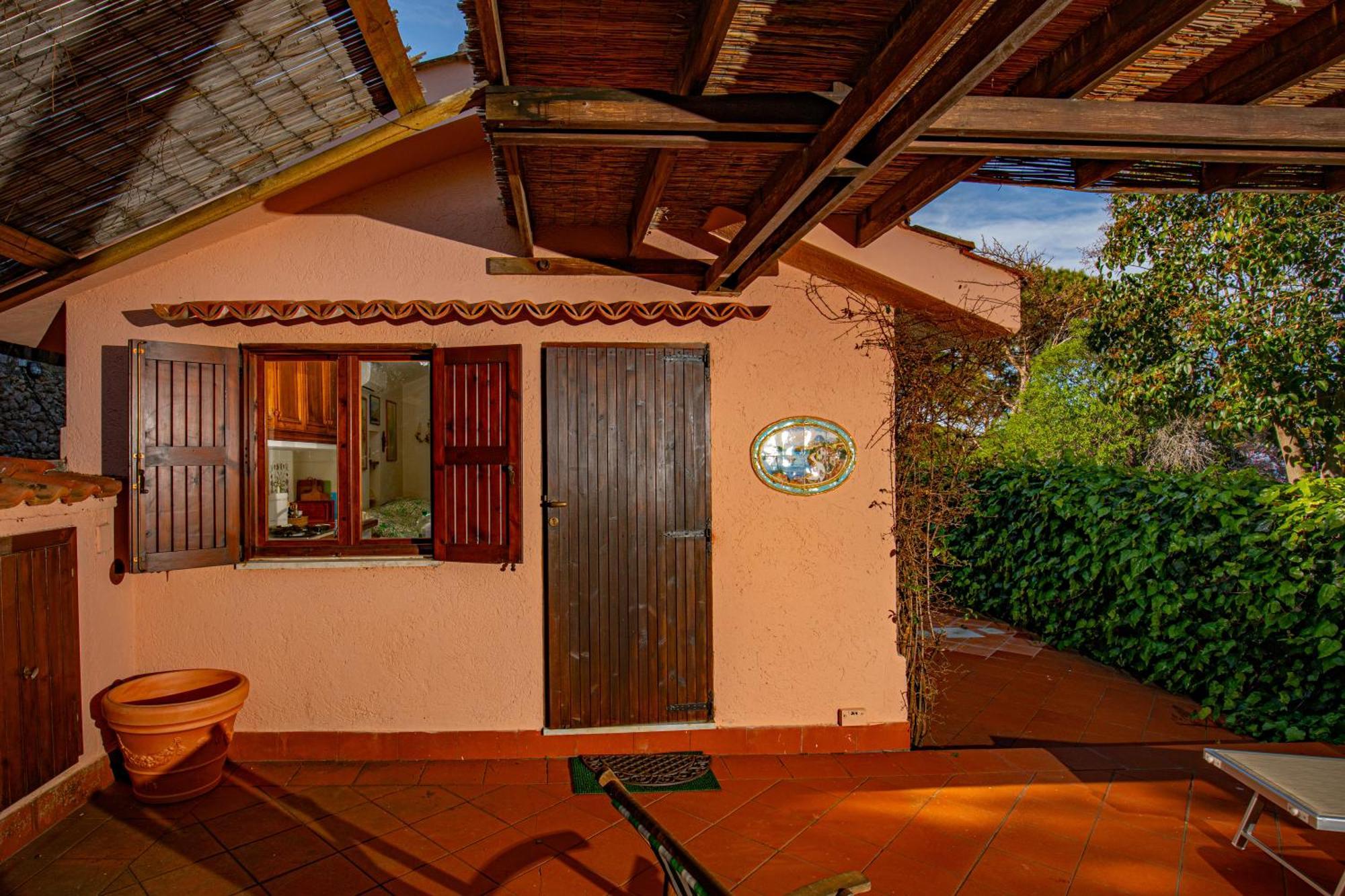 Il Cottage Di Villa Sveva, Splendida Vista Mare 圣托斯特凡诺港 外观 照片
