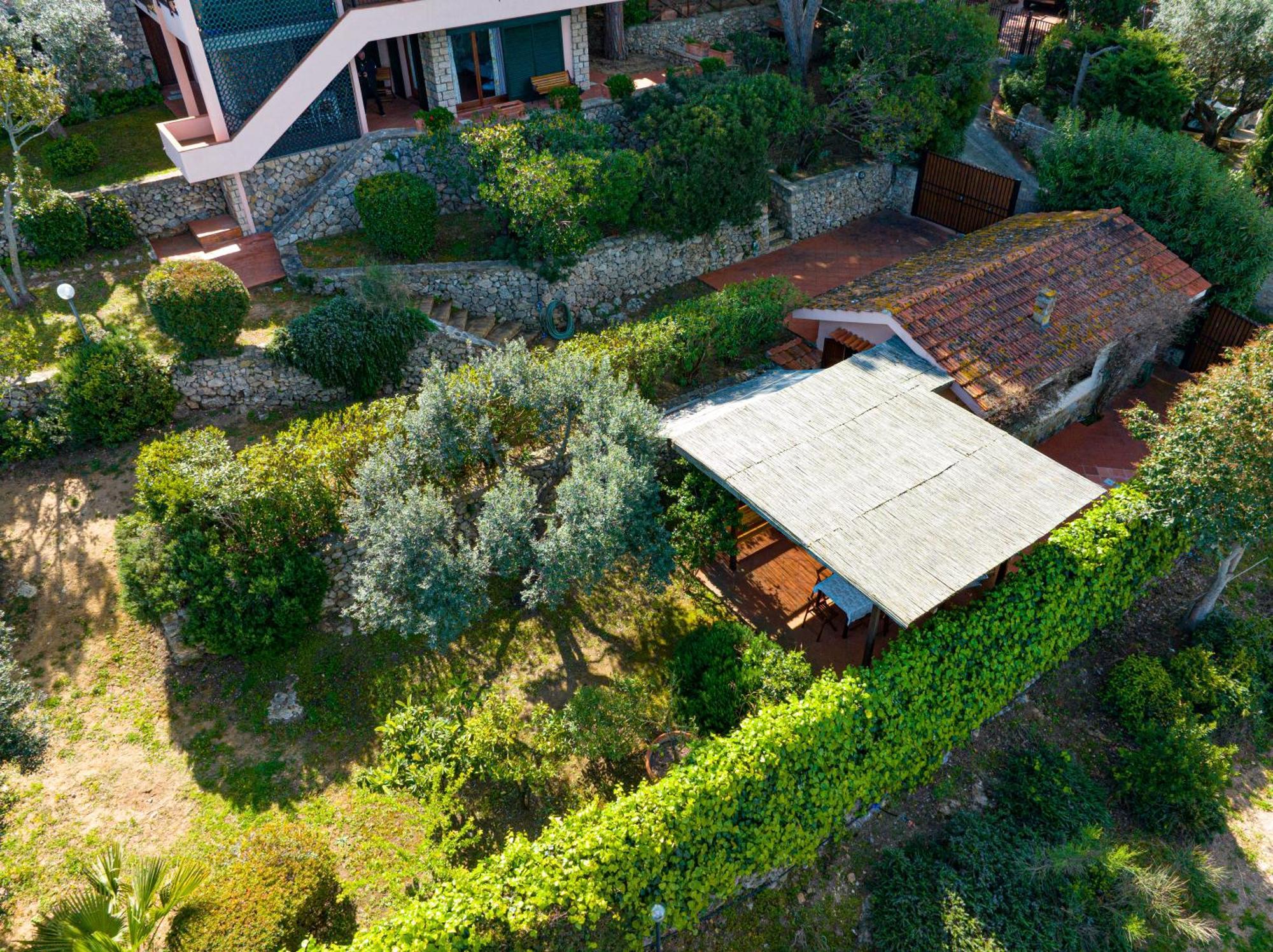 Il Cottage Di Villa Sveva, Splendida Vista Mare 圣托斯特凡诺港 外观 照片