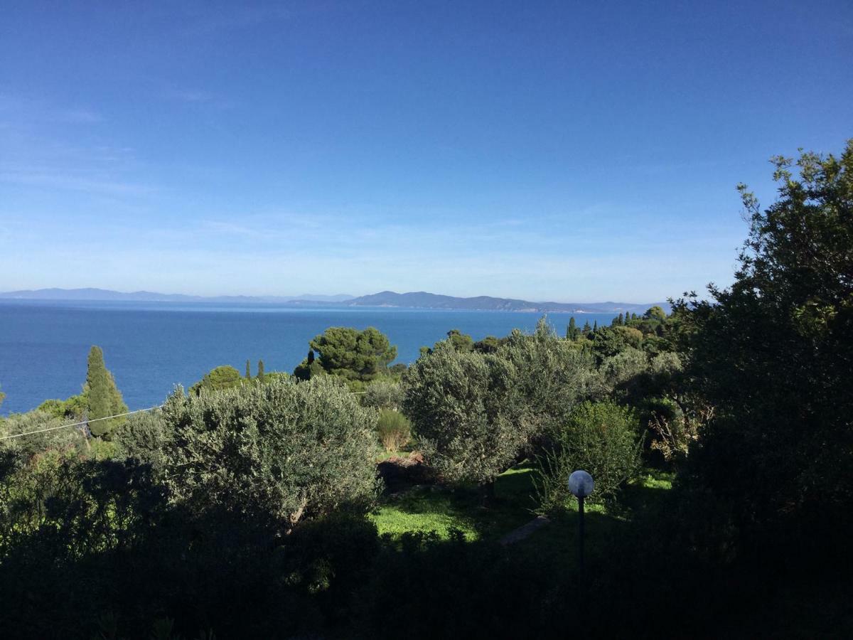Il Cottage Di Villa Sveva, Splendida Vista Mare 圣托斯特凡诺港 外观 照片